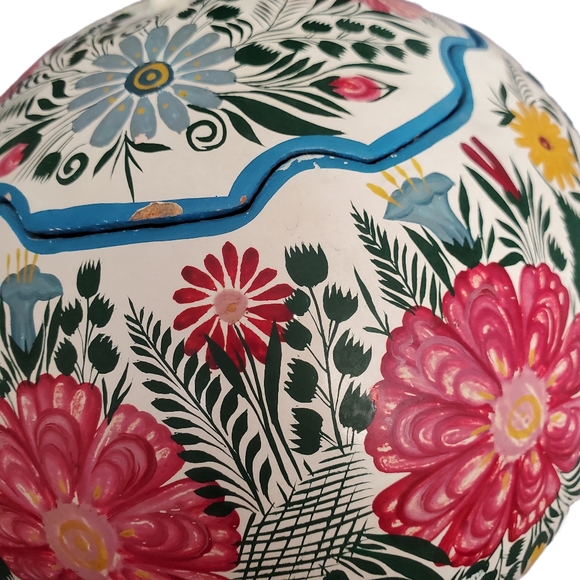 Vintage gourd trinket box - Picture 2 of 8